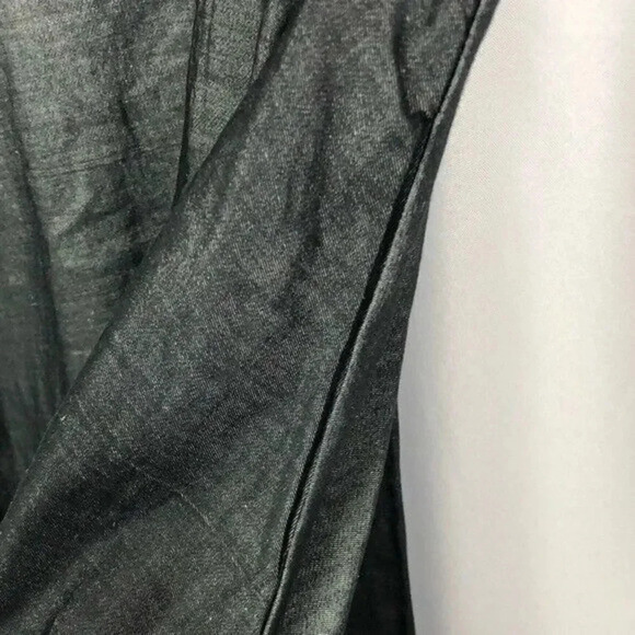 Gap Black Linen Fit & Flare Mini Dress 0 - Picture 5 of 5